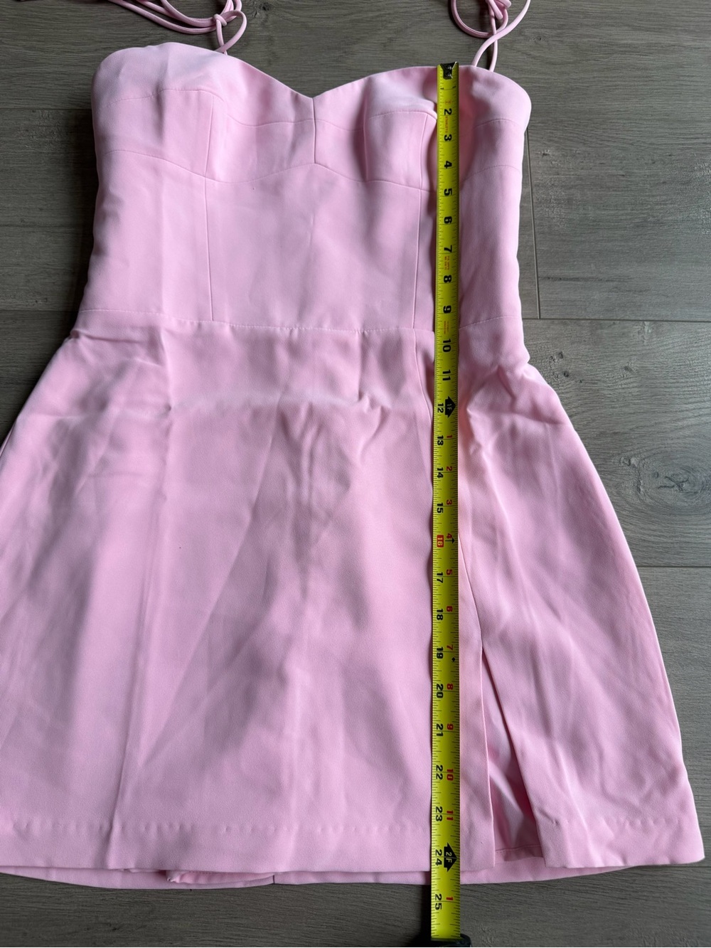 Amanda Uprichard Taylor Romper in Antique Rose (light pink) - size medium - Picture 2 of 4